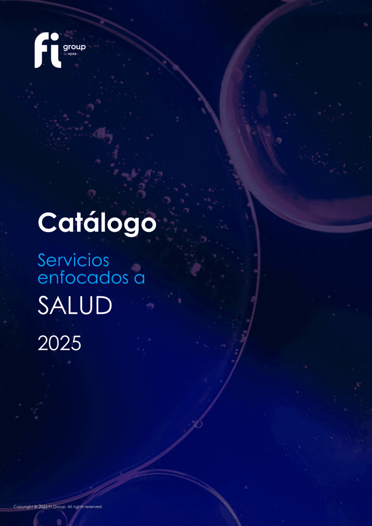 Catálogo de servicios de FI Group enfocados al sector salud