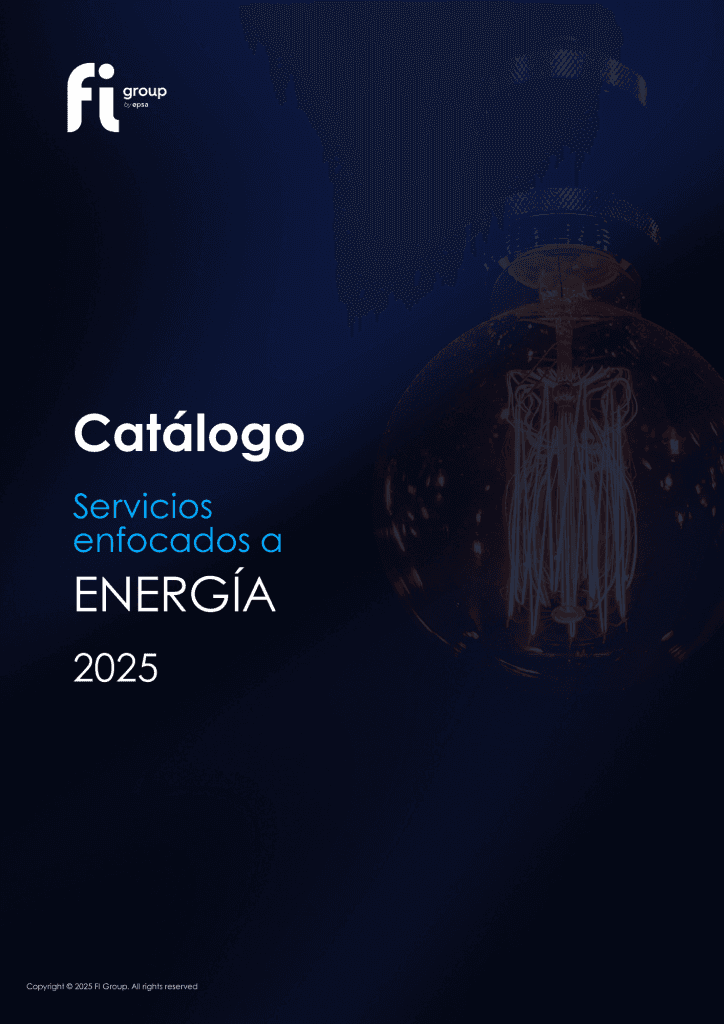 Catálogo de servicios de FI Group enfocado al sector Energía