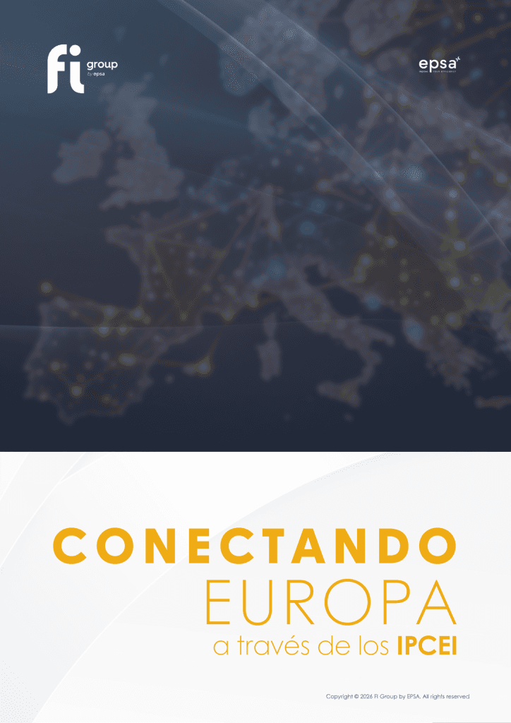 Portada de la guía IPCEI Spain FI Group by EPSA.