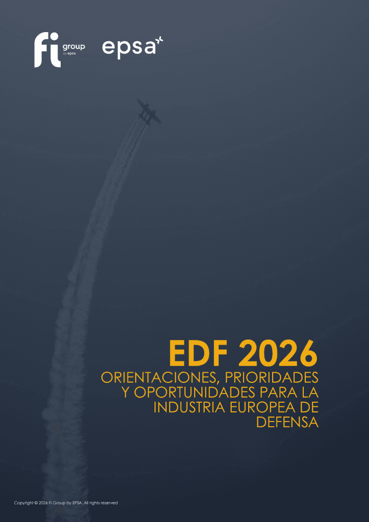 Portada informe EDF 2026: orientaciones, prioridades y oportunidades para la industria europea de defensa.